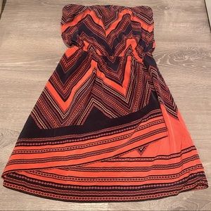 Express strapless dress, size XS